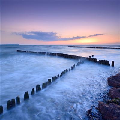 Abenddämmerung auf Hiddensee